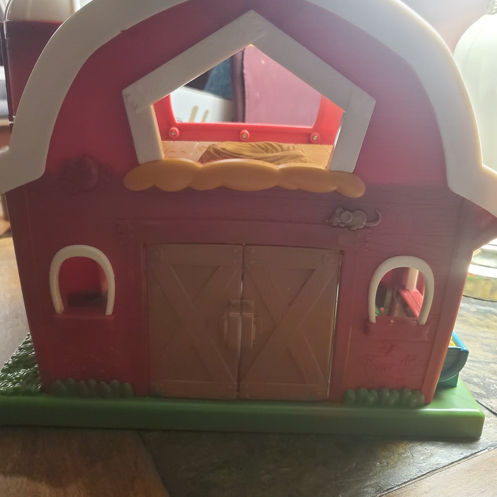 Charming Red Barn Playset for Kids